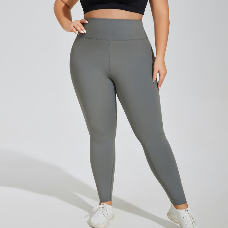 Pantalon de Yoga grande taille, taille haute, levage des hanches, sans couture, sens du nuage, exercice de Fitness pour femmes