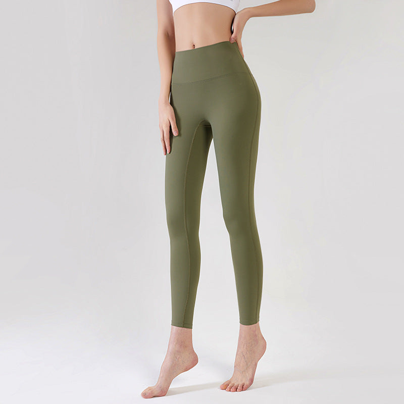 Collants de taille d'été collants de sport sans ligne d'embarras pantalons de Fitness