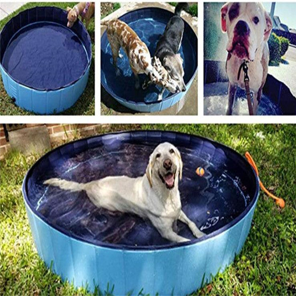 Piscine pour animaux de compagnie, piscine pliable pour chiens, fournitures de bain pour grands chiens