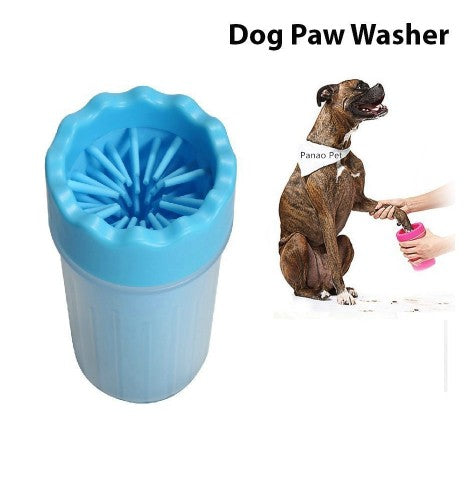 Tasse de rondelle de patte de chien en silicone