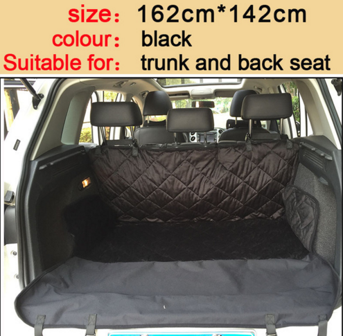 Protector impermeable para asiento de coche para perros, estera de viaje para perros, transportador de malla para perros, hamaca para coche, Protector de cojín con cremallera y bolsillo