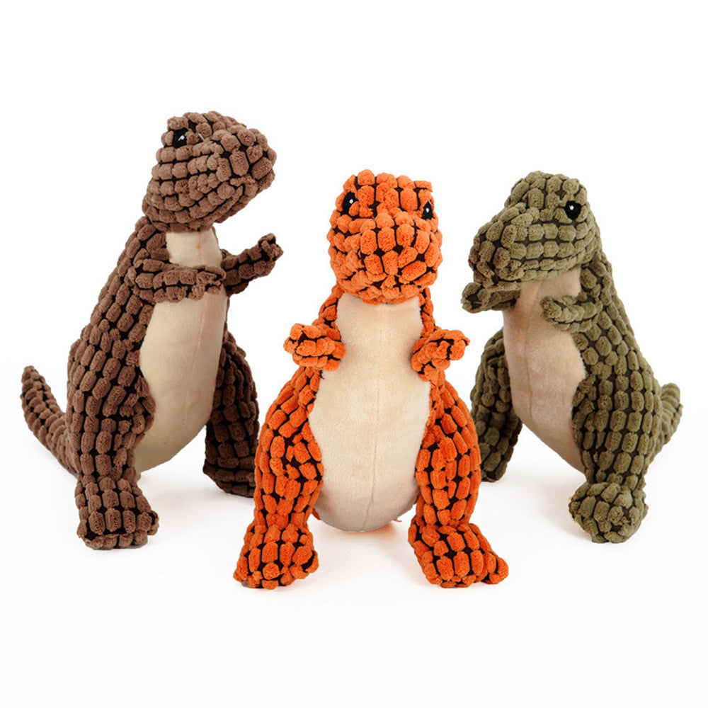 Jouets dinosaures pour animaux de compagnie, chiens géants, jouets interactifs pour grands chiens, jouets à mâcher, Chihuahua, peluche, couineurs