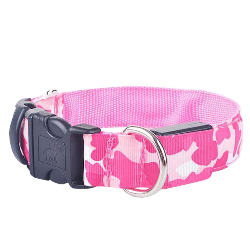 Collier de chien lumineux, fournitures pour animaux de compagnie, Camouflage