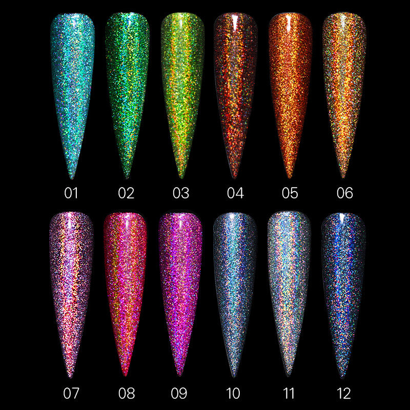 Aurora Magic Nail Powder Nail Paillettes