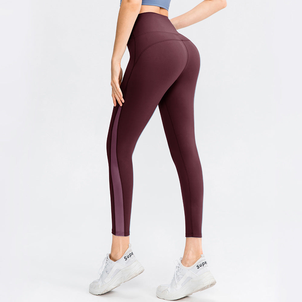 Jambières d'exercices de levage de fesses pour femmes, pantalons de Yoga taille haute sans couture