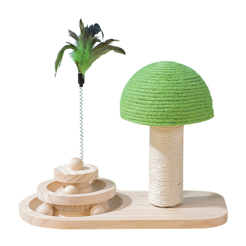 Arbre à chat pour animaux de compagnie, jouets, poste à gratter, meubles pour animaux de compagnie, poste à gratter, griffes de chat, boules à Double Sisal, accessoires pour chats