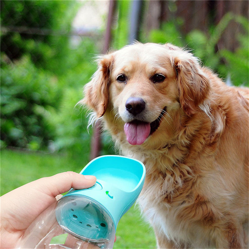 Bouteille d'eau portative extérieure de tasse d'eau pour animaux de compagnie