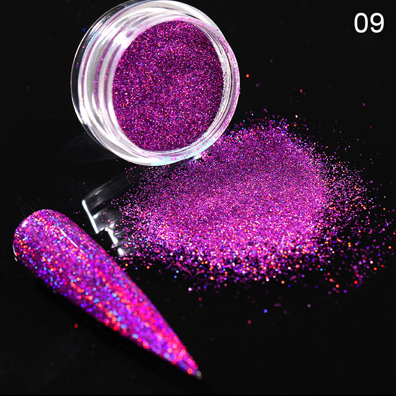 Aurora Magic Nail Powder Nail Paillettes