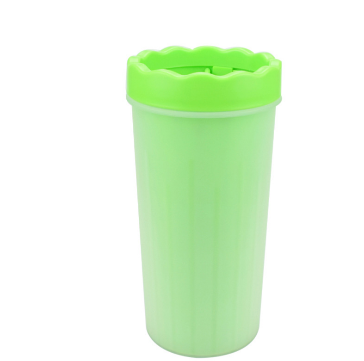 Tasse de rondelle de patte de chien en silicone