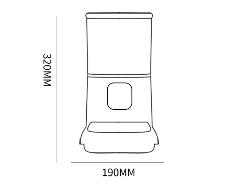 Pet Automatic Feeder Large Capacity Smart Voice Recorder APP Control Timer Feeding Cat Dog Food Dispenser With WiFi Pet Bowl