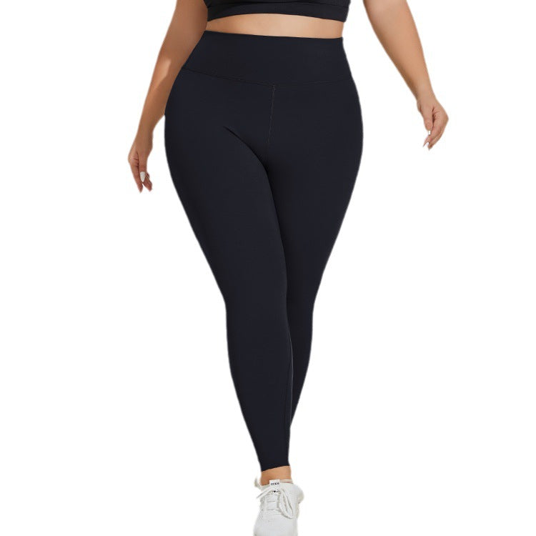 Pantalon de Yoga grande taille, taille haute, levage des hanches, sans couture, sens du nuage, exercice de Fitness pour femmes