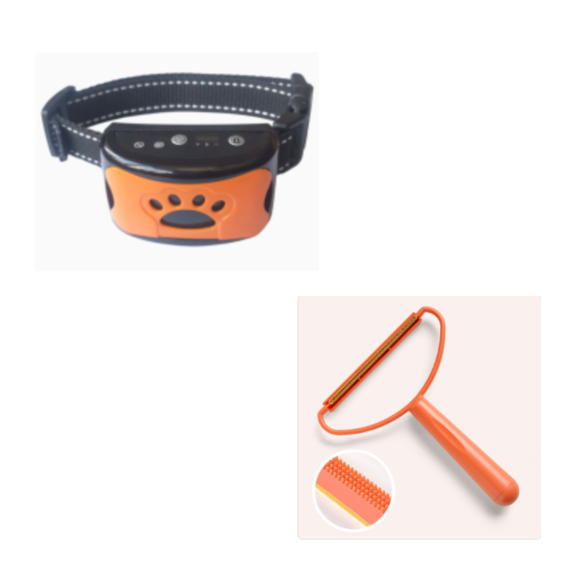 Collier d'entraînement pour chien, étanche, électrique, télécommande pour animaux de compagnie, Rechargeable, anti-aboiement, avec son de Vibration et de choc