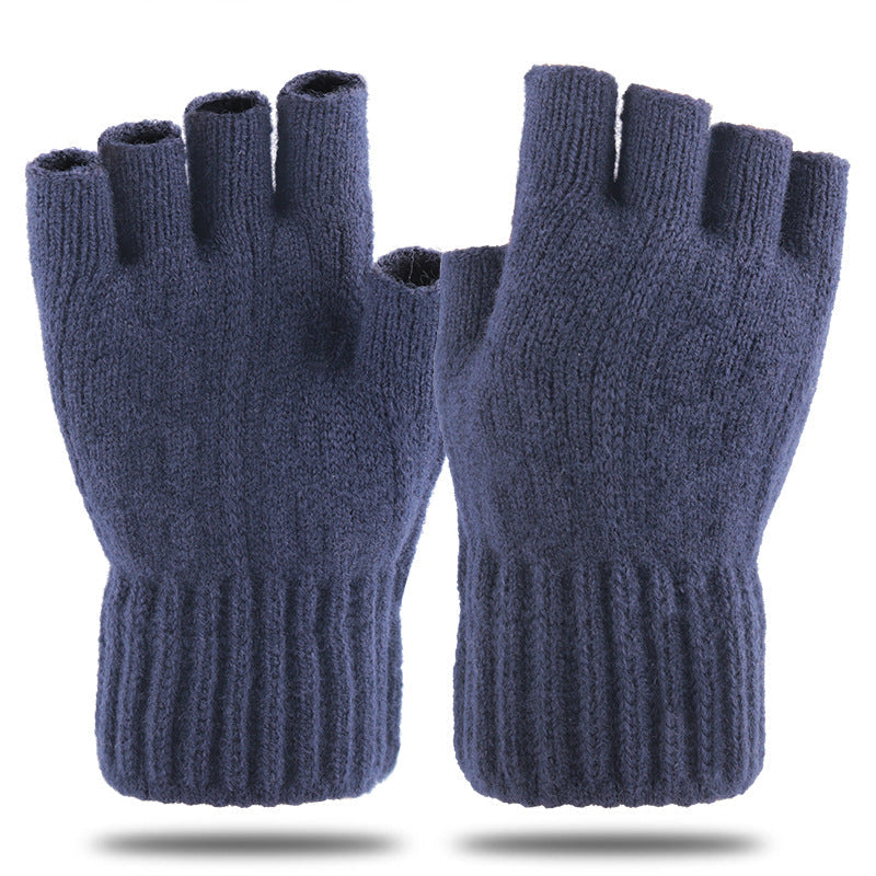 Guantes de invierno con pantalla táctil para hombre, cálidos