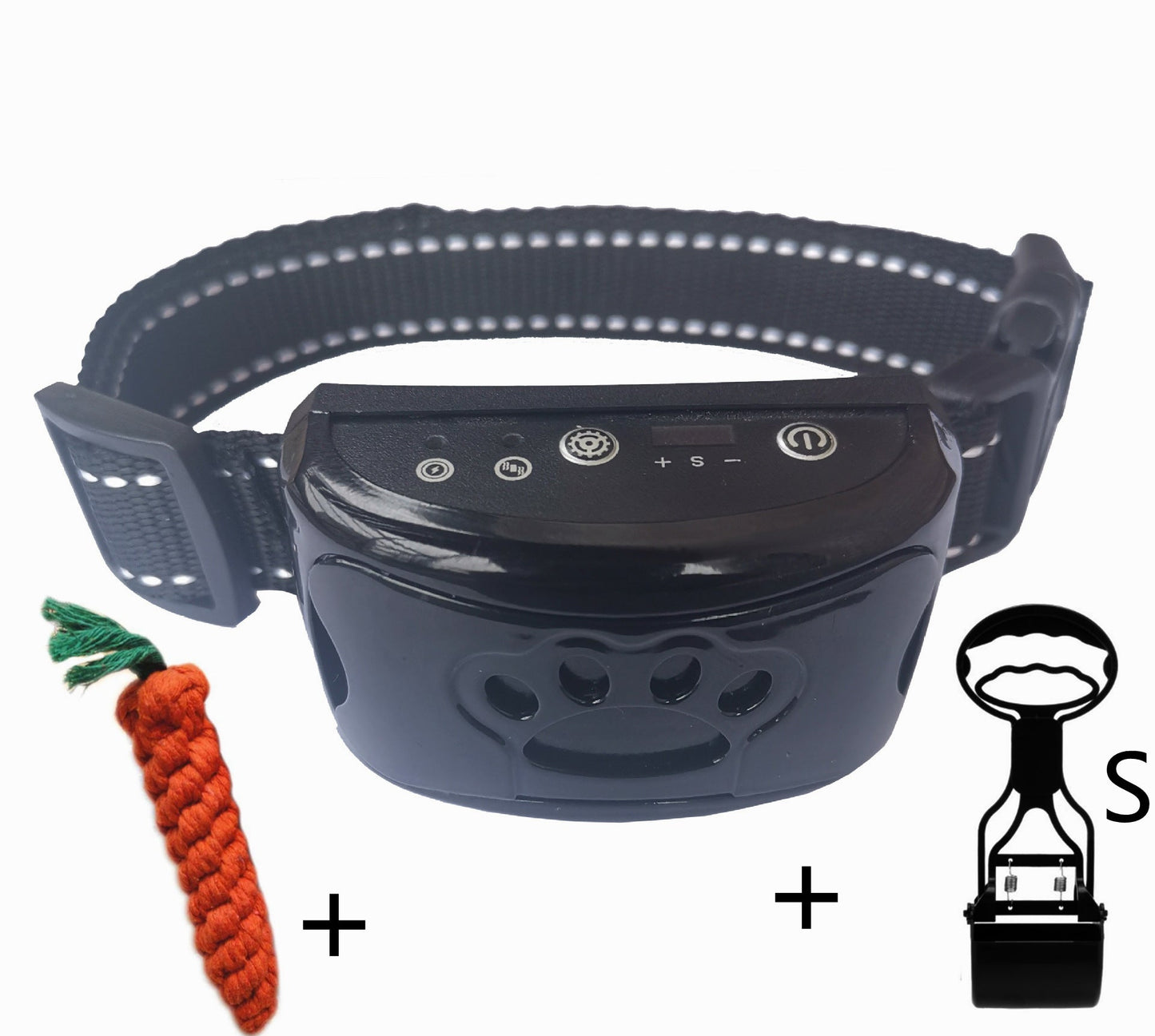 Collier d'entraînement pour chien, étanche, électrique, télécommande pour animaux de compagnie, Rechargeable, anti-aboiement, avec son de Vibration et de choc