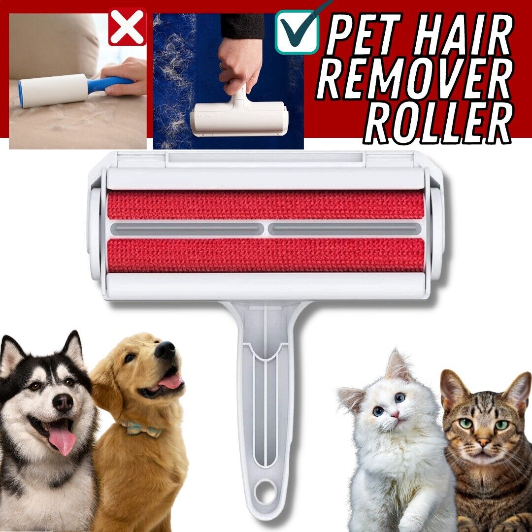 Dissolvant de peluches de poils d'animaux réutilisables, rouleau de poils de chien et de chat, brosse de nettoyage, vêtements de canapé