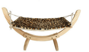 Hamac pour chat, lit en bois, fournitures pour animaux de compagnie