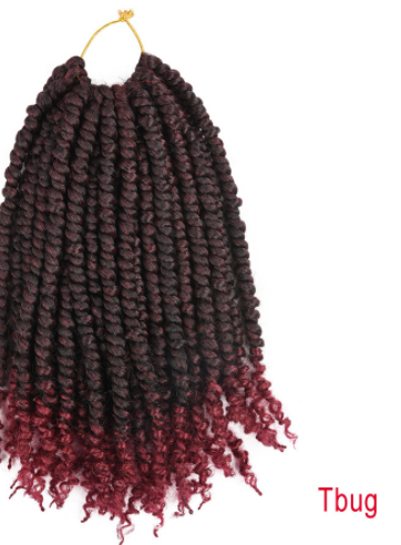 TOMO pré-torsadé Passion Twist Crochet africain sale tresses Crochet cheveux