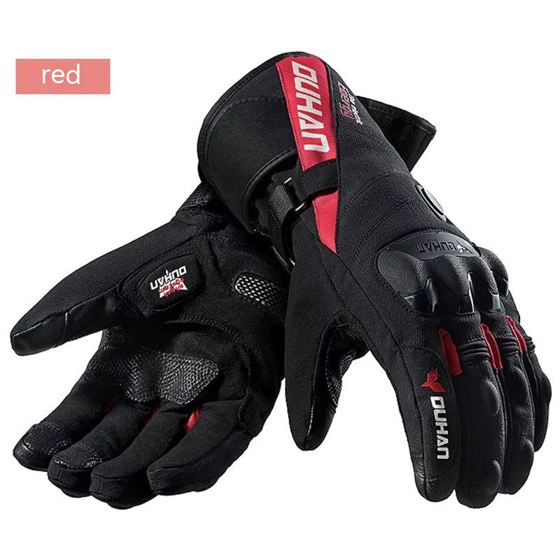 Cycling Warm Waterproof Non-slip Touch Screen Ski Heating Gloves