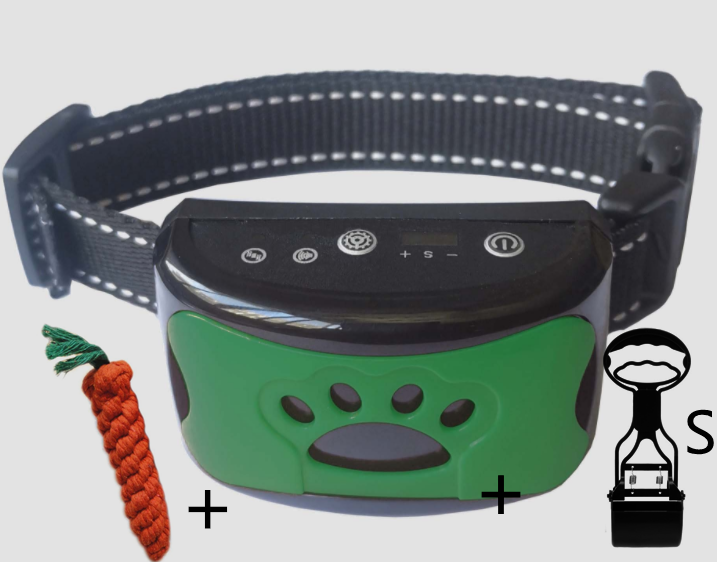 Collier d'entraînement pour chien, étanche, électrique, télécommande pour animaux de compagnie, Rechargeable, anti-aboiement, avec son de Vibration et de choc