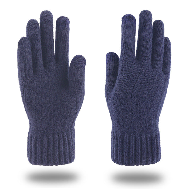 Gants d'hiver pour écran tactile, doigts chauds pour hommes