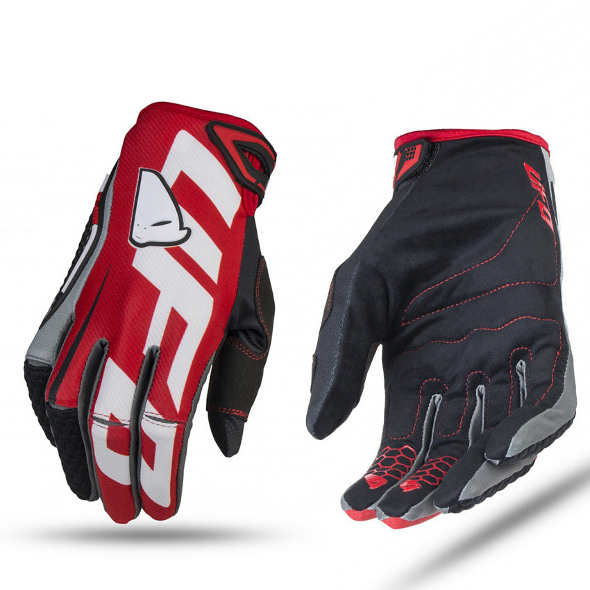 Gants de moto tout-terrain, cyclisme, gants respirants à longs doigts