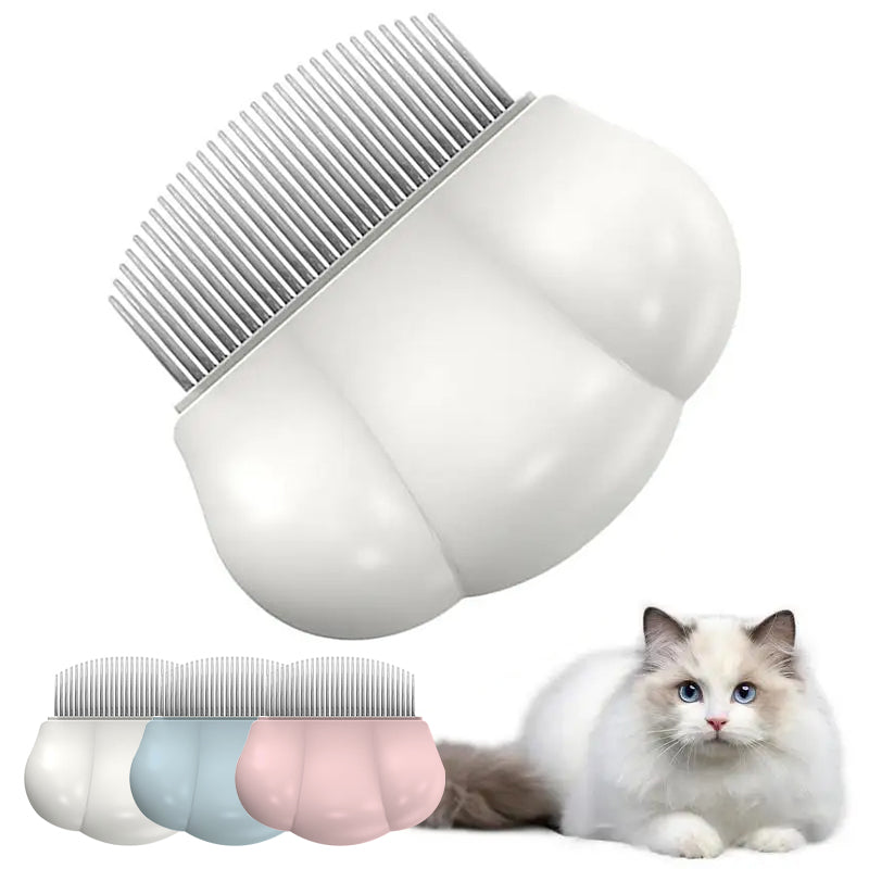 Peigne de toilettage pour chien confortable pour animaux de compagnie petits poux peignes anti-puces universel perte brosse coquille peigne élimine les enchevêtrements pour chiens lapin animaux produits