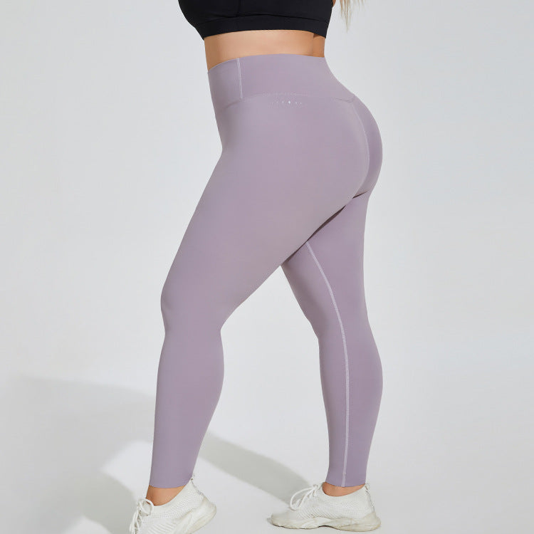 Pantalon de Yoga grande taille, taille haute, levage des hanches, sans couture, sens du nuage, exercice de Fitness pour femmes