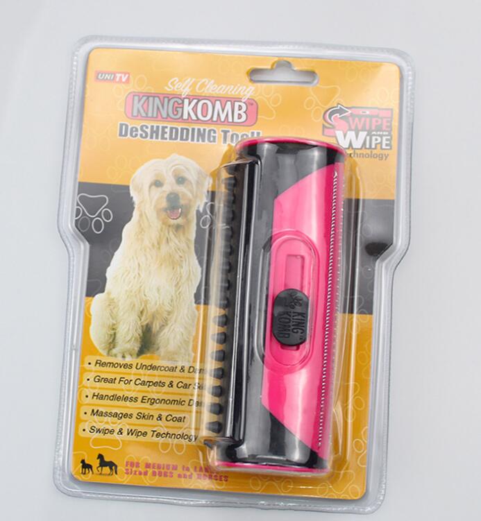 Peigne à poils de chien, rouleau à peluches, brosse de nettoyage pour chien, chat, chiot, poils de chat, canapé, tapis, fournitures pour animaux de compagnie