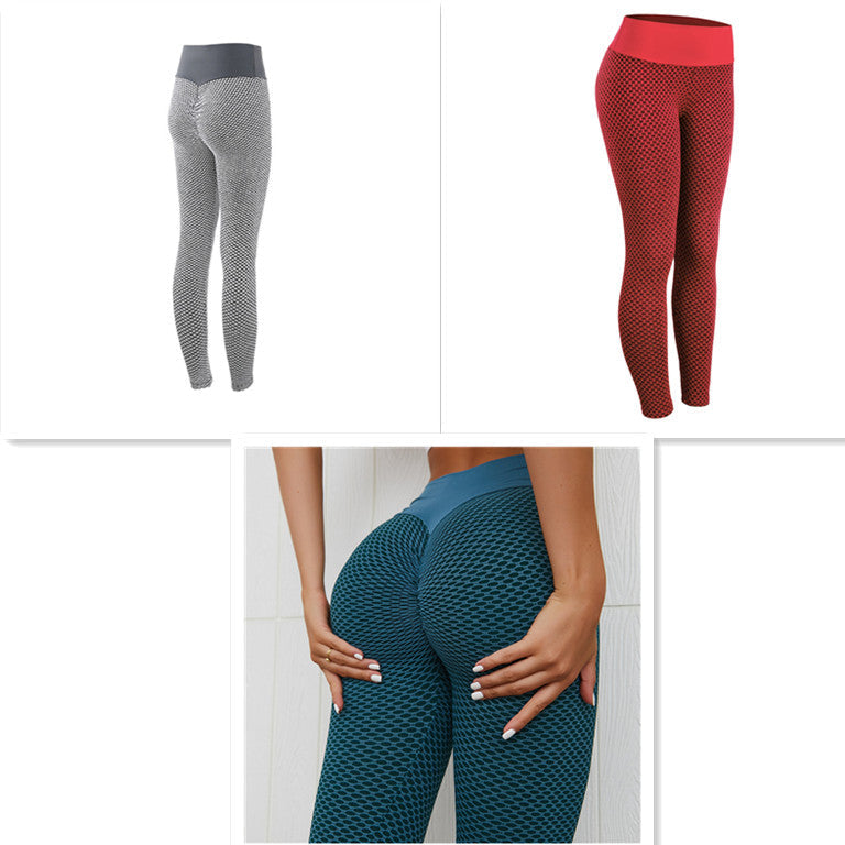 Leggings à carreaux Fitness pantalons de Yoga femmes sans couture taille haute Leggings respirant salle de sport