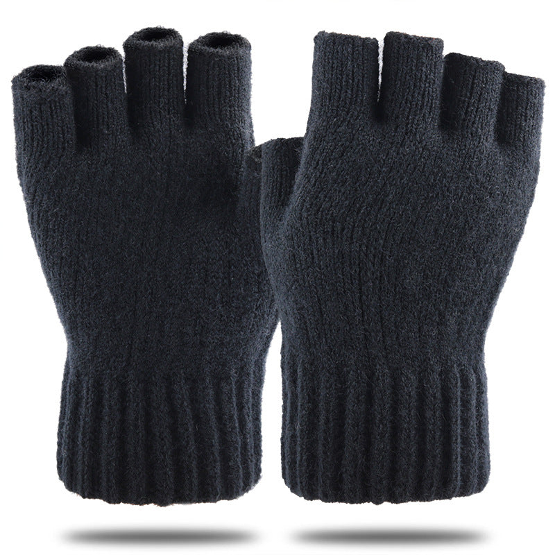 Guantes de invierno con pantalla táctil para hombre, cálidos