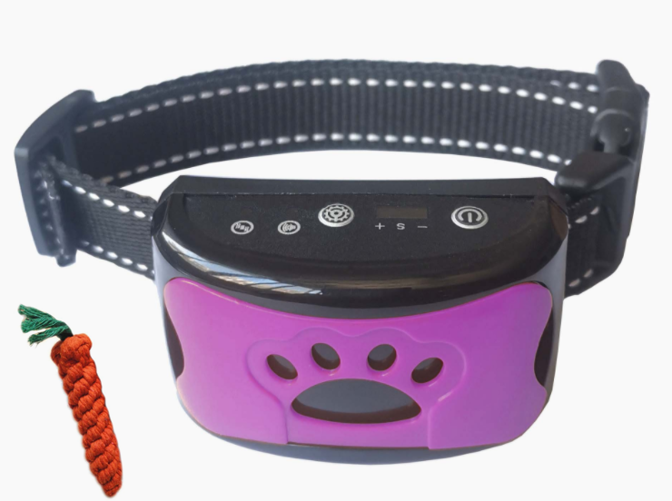 Collier d'entraînement pour chien, étanche, électrique, télécommande pour animaux de compagnie, Rechargeable, anti-aboiement, avec son de Vibration et de choc