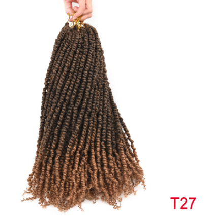 TOMO pré-torsadé Passion Twist Crochet africain sale tresses Crochet cheveux