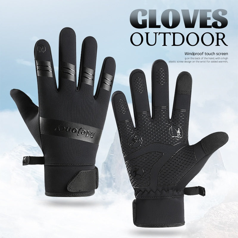 Gants d'équitation imperméables et coupe-vent pour écran tactile, à la mode pour hommes et femmes, résistants au froid