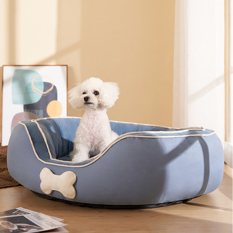 Cama para gatos domésticos, sofá suave, cama cálida para perros, esteras, banco, perrera para dormir para gatos y cachorros, casa para mascotas para gatos pequeños y medianos, suministros para perros mascota