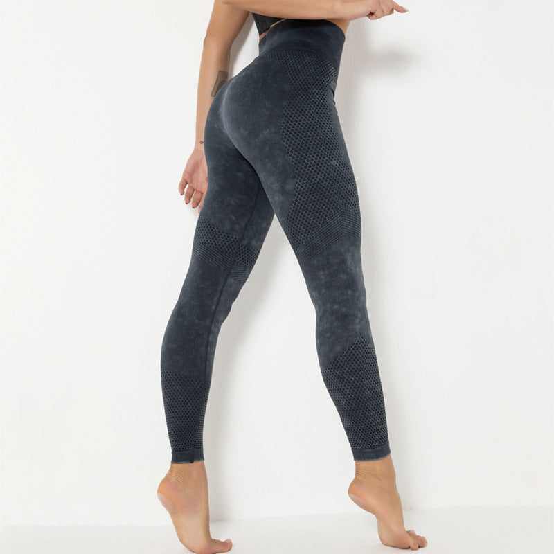 Ropa de yoga Mostrar caderas Deportes Fitness Pantalones Mujeres