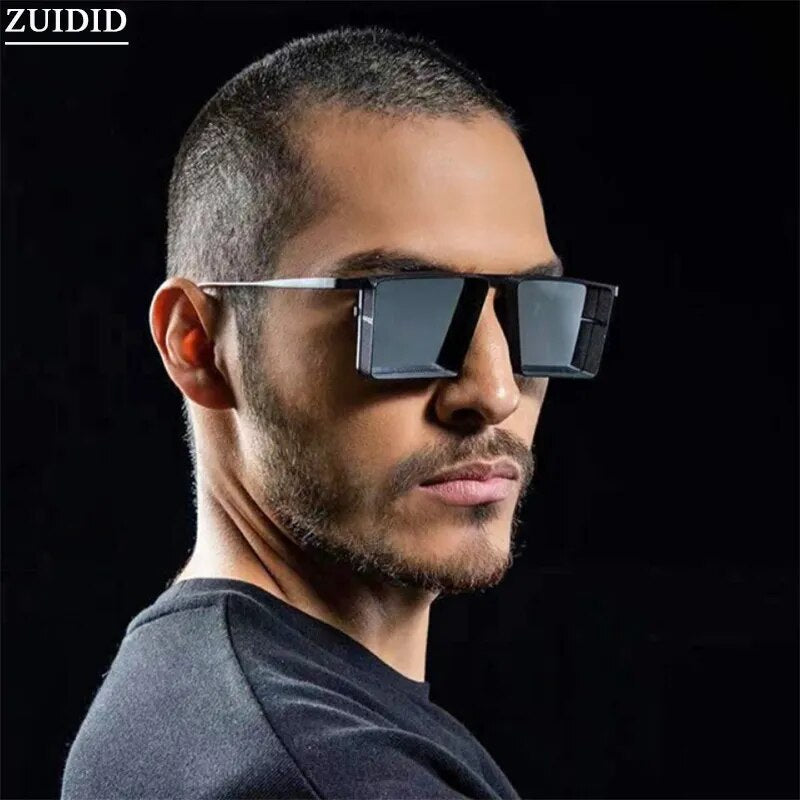 2022 Vintage Square Steampunk Sunglasses Men Fashion Luxury Punk Glasses Lentes De Sol Oculos Lunette De Soleil Zonnebril Shades