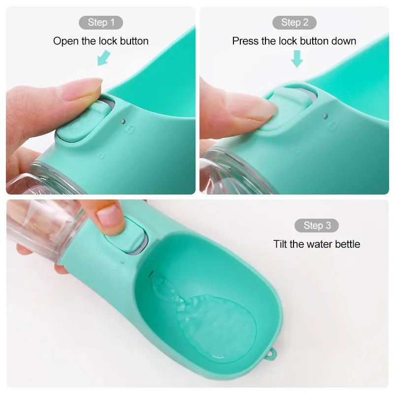 Bouteille d'eau Portable pour petits et grands chiens, bol pour marche en plein air, chiot, bouteille d'eau de voyage pour animaux de compagnie, bol à boire pour chat, fournitures pour chiens