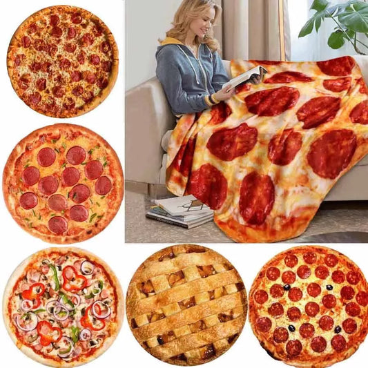 WOSTAR chaud corail polaire tortilla pizza couverture mexicaine forme ronde lavash laine canapé plaid en peluche couvre-lit hiver jeter couverture