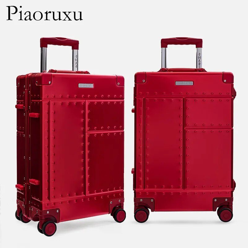 20"26"inch 100% aluminum magnesium alloy  material  business trip suitcases and travel bags valise  carry on luggage