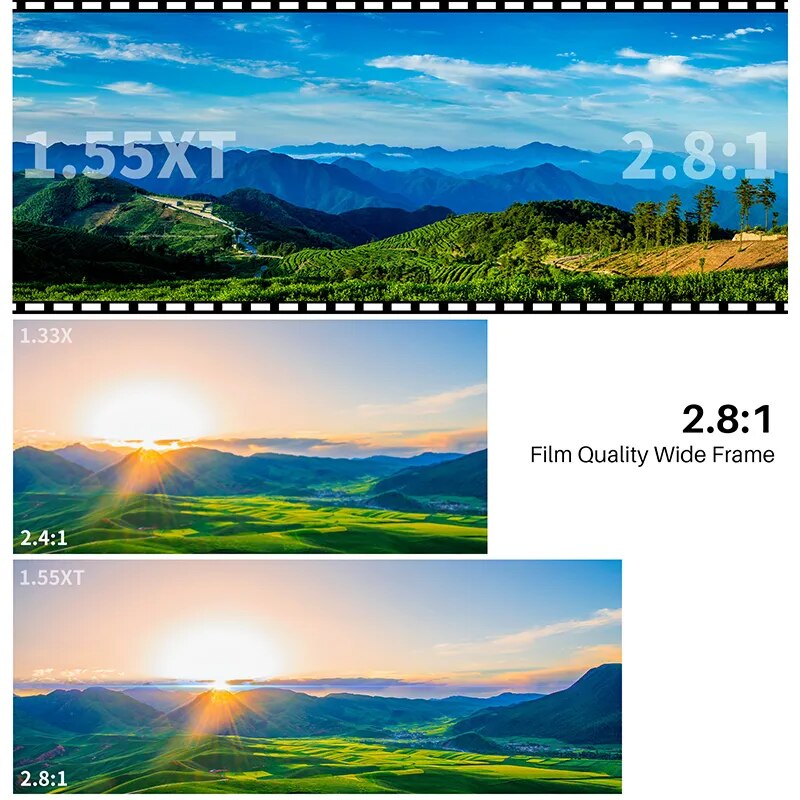 Ulanzi 1.55XT Anamorphic Lens for iPhone 13 12 Mini Pro Max 11 1.55X Wide Screen Video Widescreen Slr Movie Videomaker Filmmaker