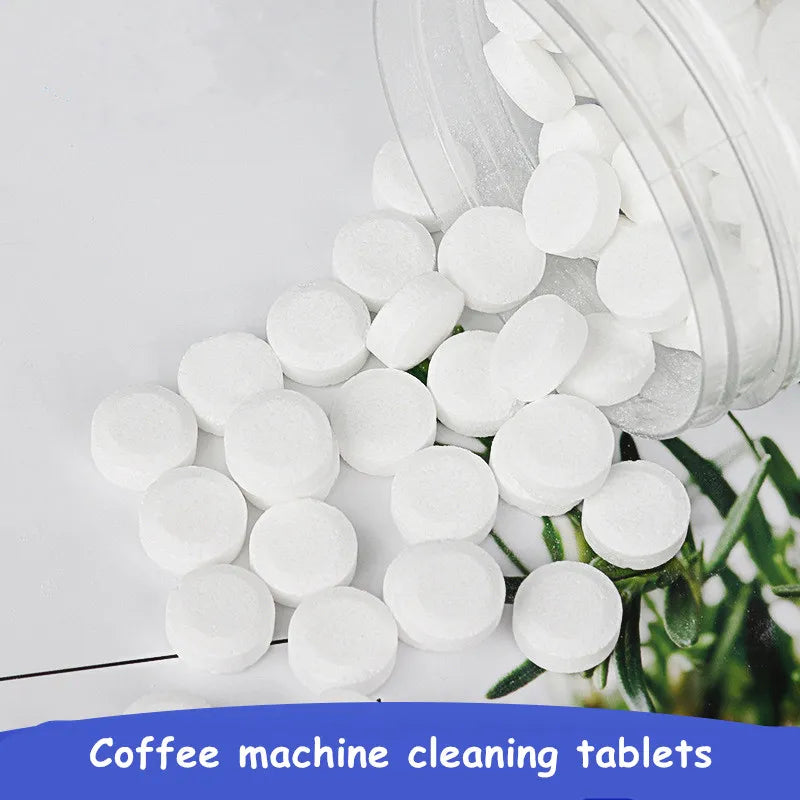 10pcs Espresso Coffee Machine Cleaning Tablet Effervescent Tablet Descaling Agent Kitchen Household Cleaning Product