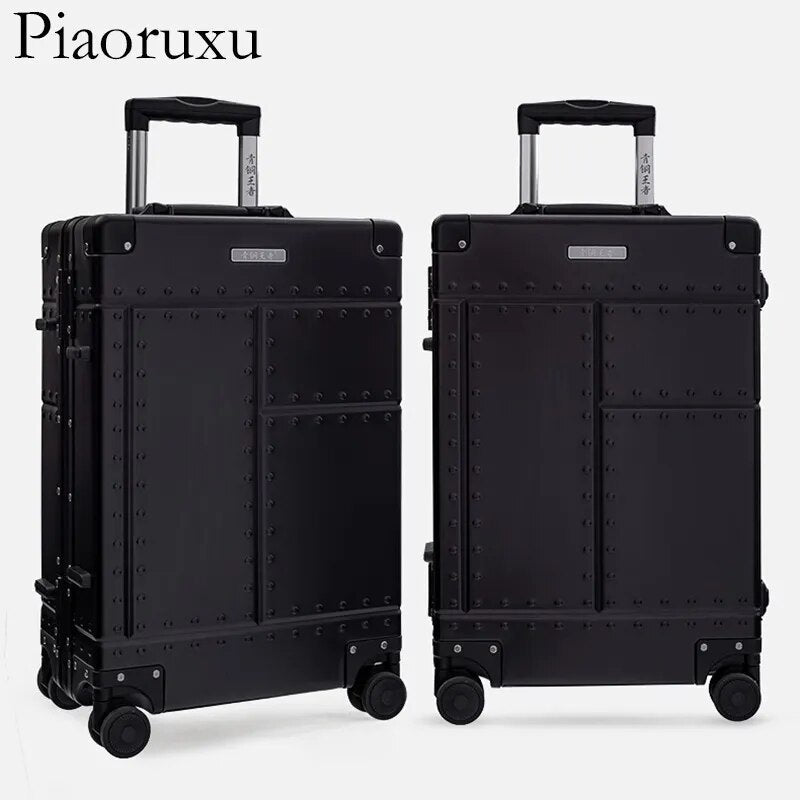 20"26"inch 100% aluminum magnesium alloy  material  business trip suitcases and travel bags valise  carry on luggage