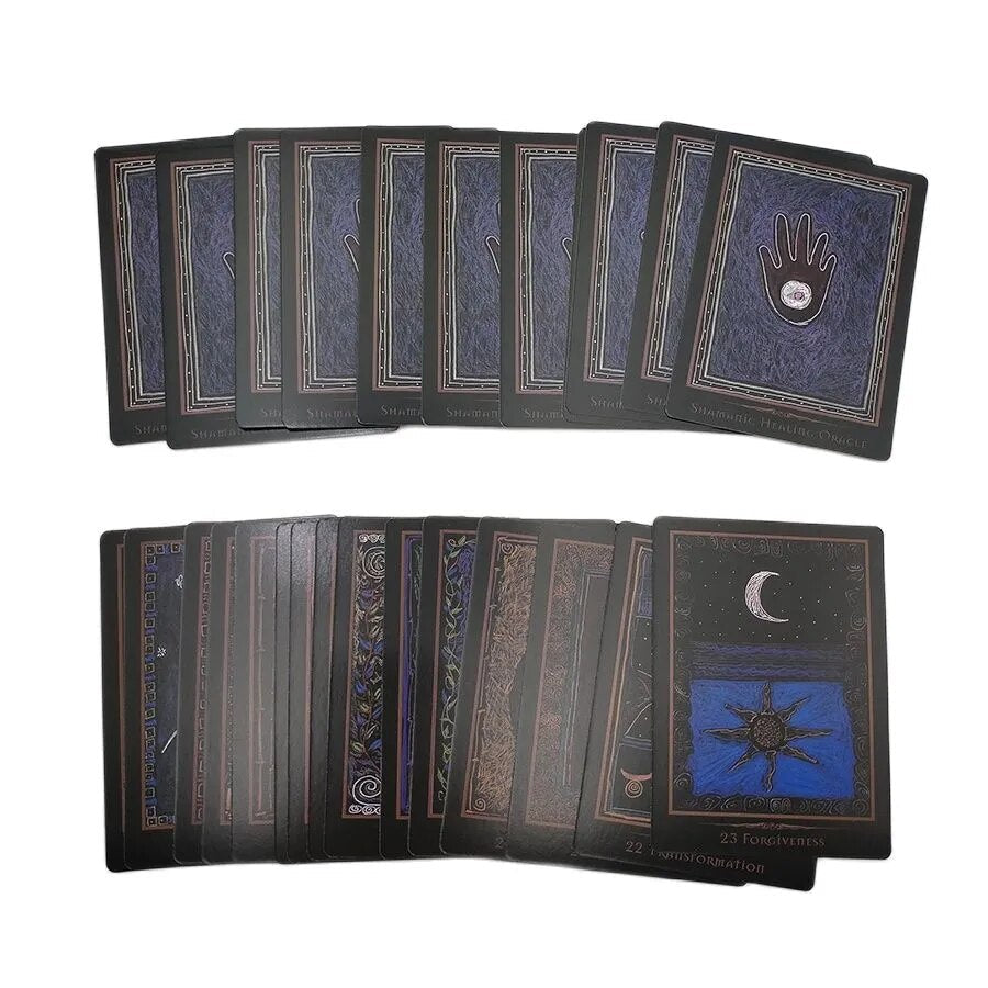 Jeu de cartes de tarot de divination de guérison chamanique, jeu de destin, 44 feuilles, divertissement, fête entre amis, jeu de société