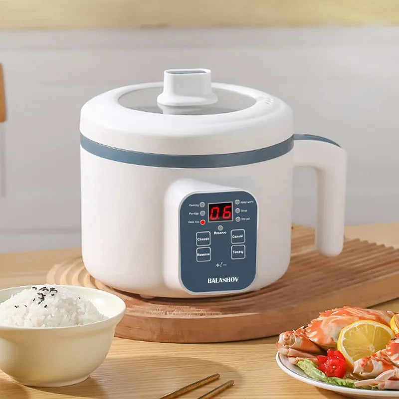 Cuiseur à riz électrique simple et Double couche, 1,7 l, 220V, multi-cuiseur antiadhésif, multicuiseur mécanique intelligent, Pot de riz cuit à la vapeur pour la maison