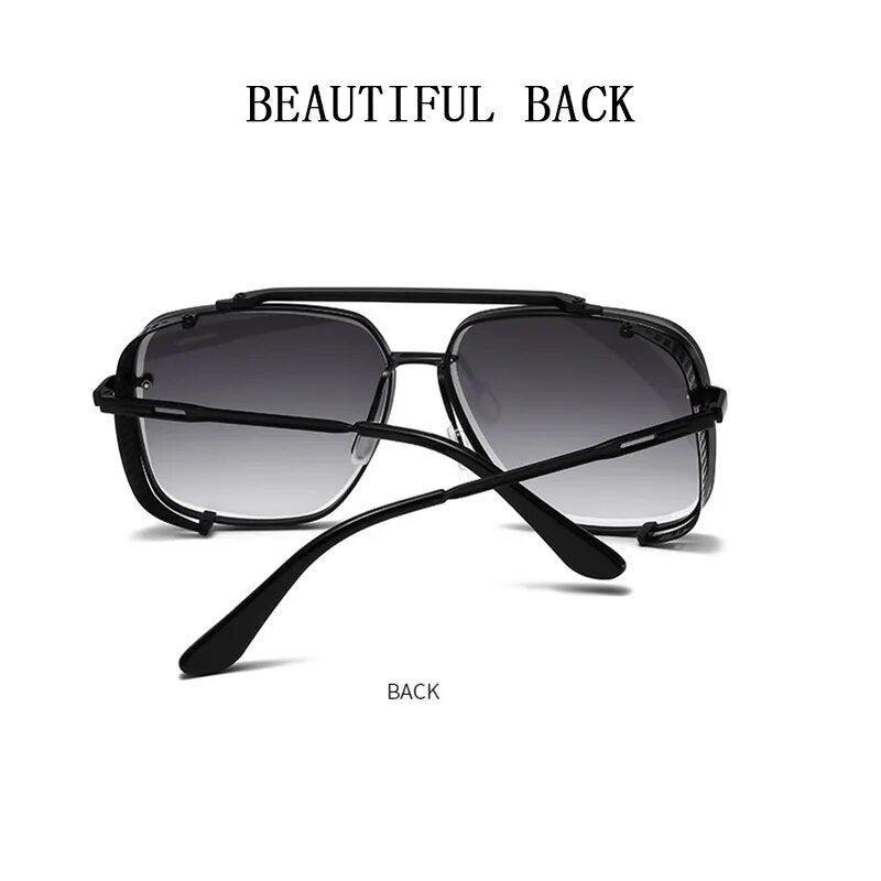 Steampunk Vintage Sunglasses For Men Luxury Punk Sunglasses Women  Retro Square Sonnenbrille Fashion Glasses Gafas De Sol Lentes