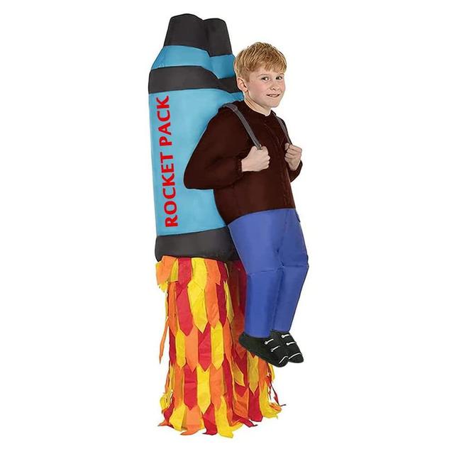 Disfraz inflable de alienígena para Halloween, disfraz de Navidad, juego de rol, vestido de fiesta elegante para adultos, hombres, mujeres y niños, The Alien Stuff