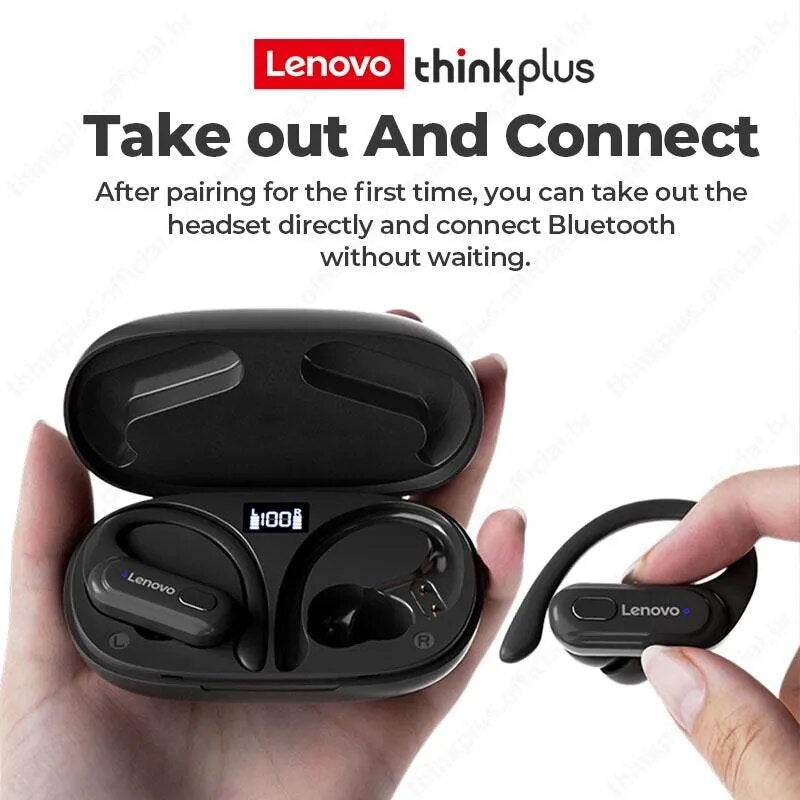 5Pcs Original Thinkplus XT60 Wireless Bluetooth Sports Headphones HiFi Music Earphones TWS with Mic Noise Reduction Earbuds New