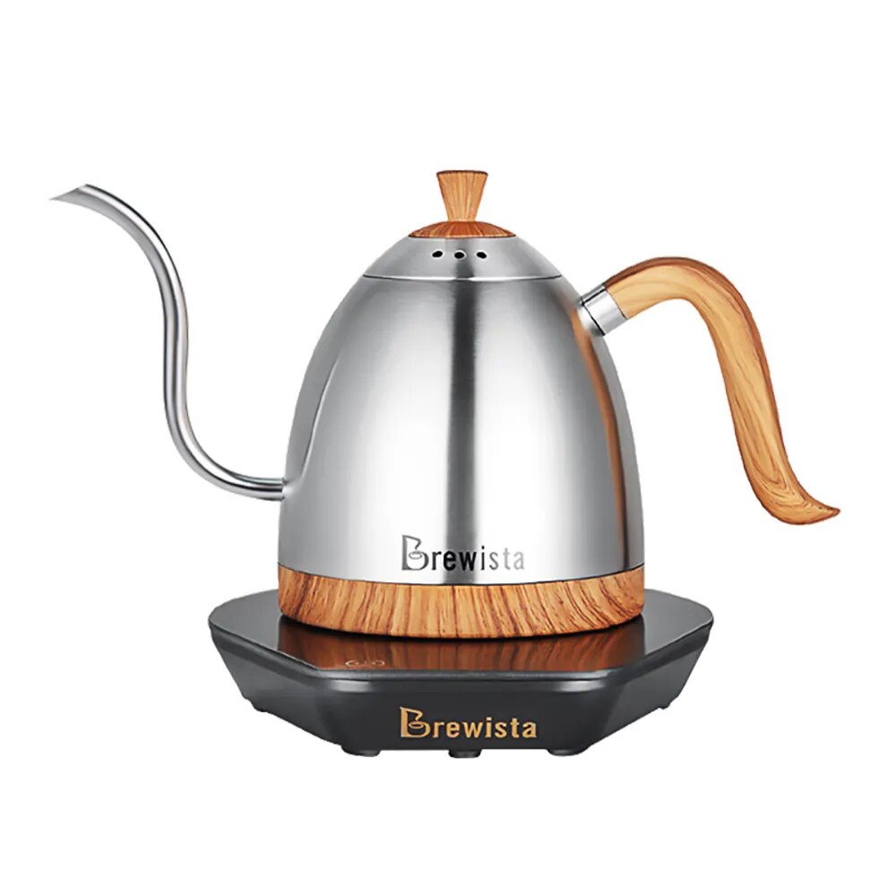 Brewista Artisan cuello de cisne Variale Control de temperatura vierte sobre goteador hervidor de café 1000ml 600ml LCD 220V cafetera Espresso