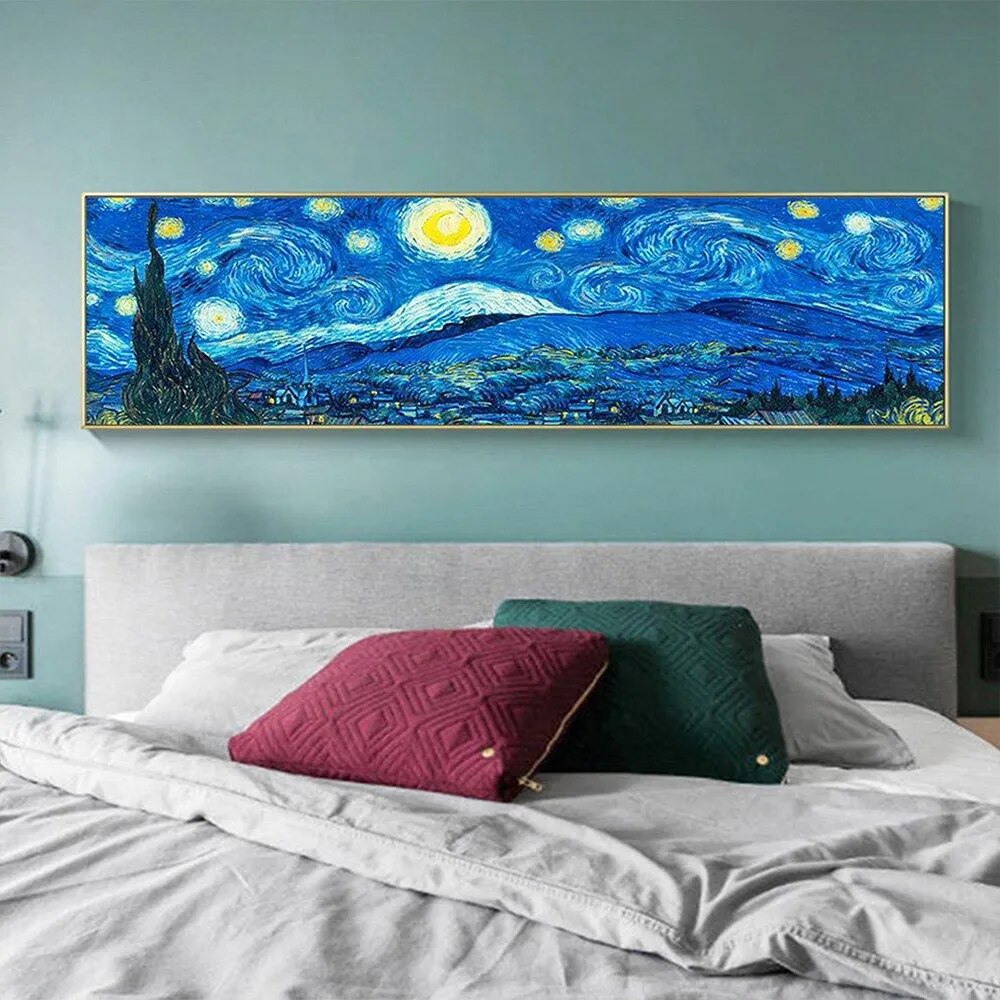 DIY Diamond Painting Van Gogh's Starry Sky 5D  Full Round Diamond Dome Decoration Painting