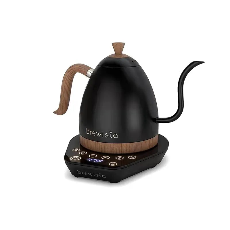 Brewista Artisan cuello de cisne Variale Control de temperatura vierte sobre goteador hervidor de café 1000ml 600ml LCD 220V cafetera Espresso